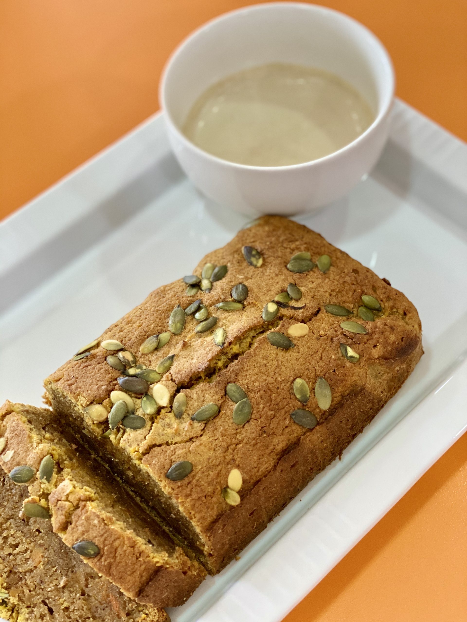 Pumpkin Cake with Tahini Sauce - M&Z p.l.c.