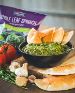 Indian creamed spinach with Emborg frozen spinach