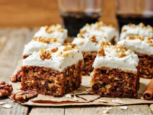 Carrot Cake with Stork