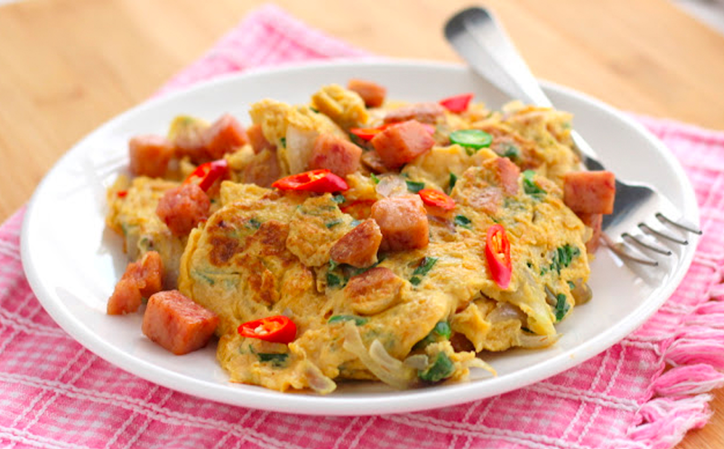 Luncheon Meat Omelette M&Z p.l.c.