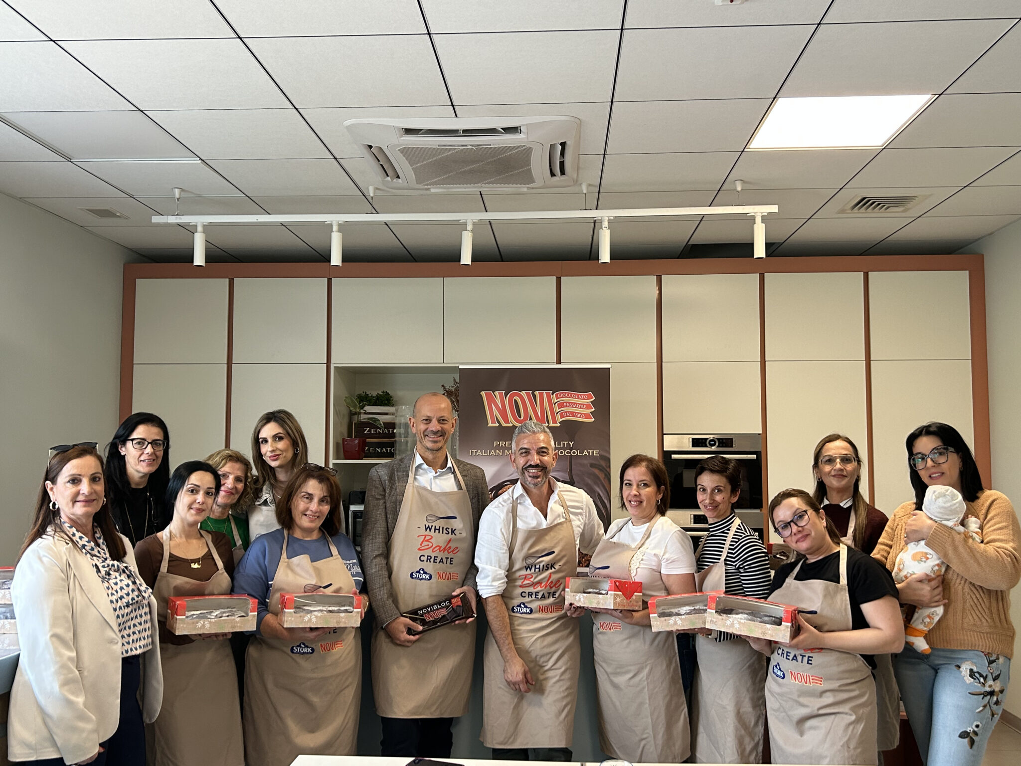 Novi Representative Visits M&Z plc During Christmas Baking Event - M&Z ...