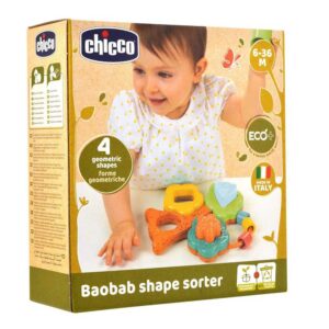 Sustainable toys: Chicco ECO Baobab Shape Sorter